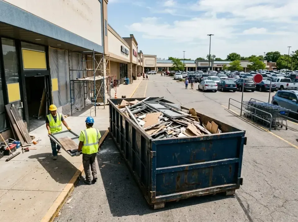 retail-store-renovation-debris-003 — frequently asked questions, Roll-off Dumpster Rentals in Danville, IL